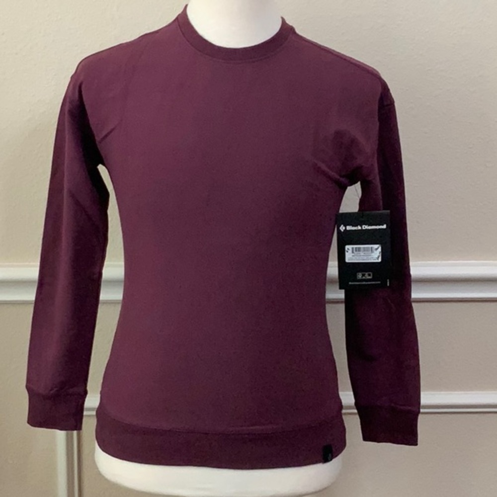 Black Diamond EVERYDAY CREW SWEATSHIRT - Plum